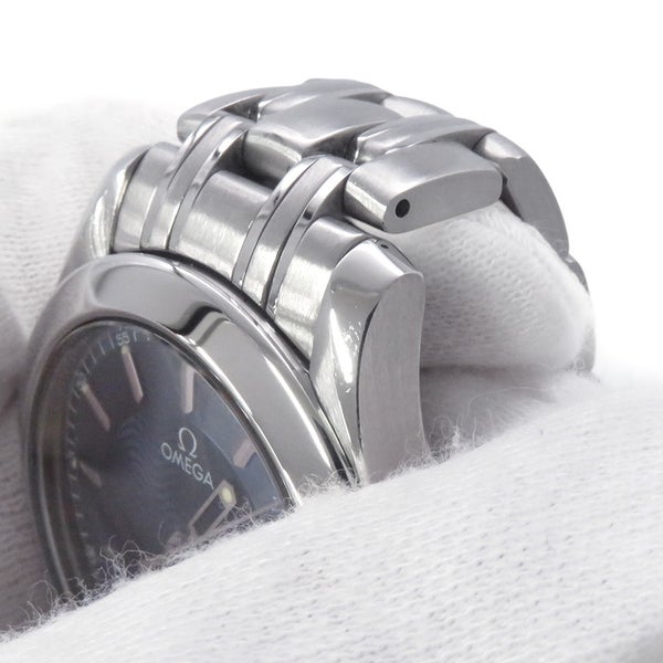 オメガ シーマスター 2501.81.00 OMEGA 腕時計 ブルー文字盤