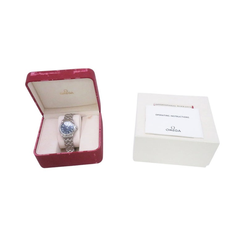 オメガ シーマスター 2501.81.00 OMEGA 腕時計 ブルー文字盤