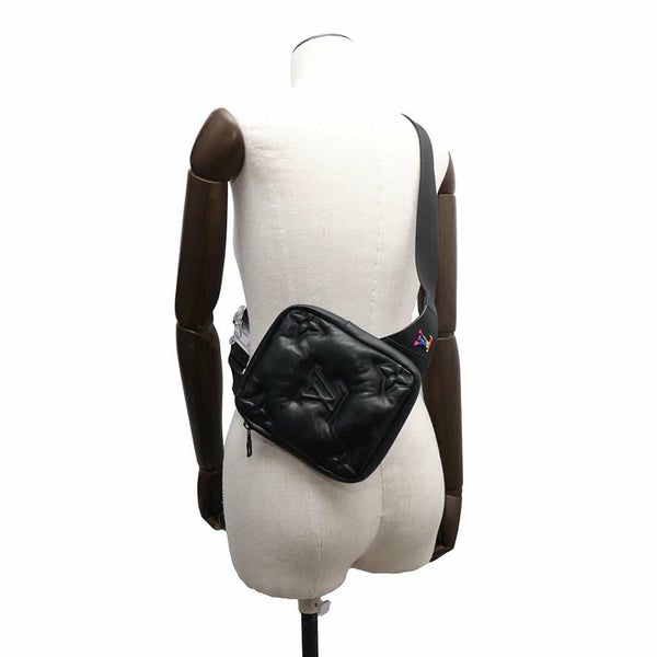 ルイヴィトン ショルダーバッグ アシンメトリカル スリングバッグ M68773 LOUIS VUITTON ヴィトン メンズ マットブラック 黒