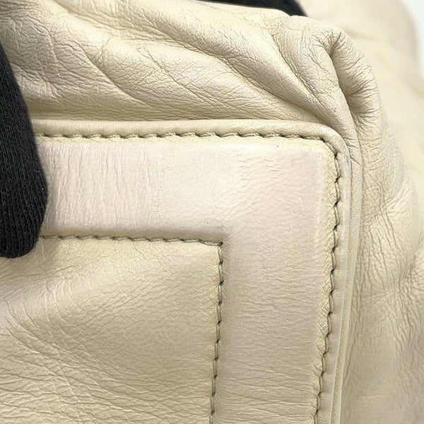 シャネル トートバッグ コココクーン ココマーク スモールトート A47108 CHANEL 白