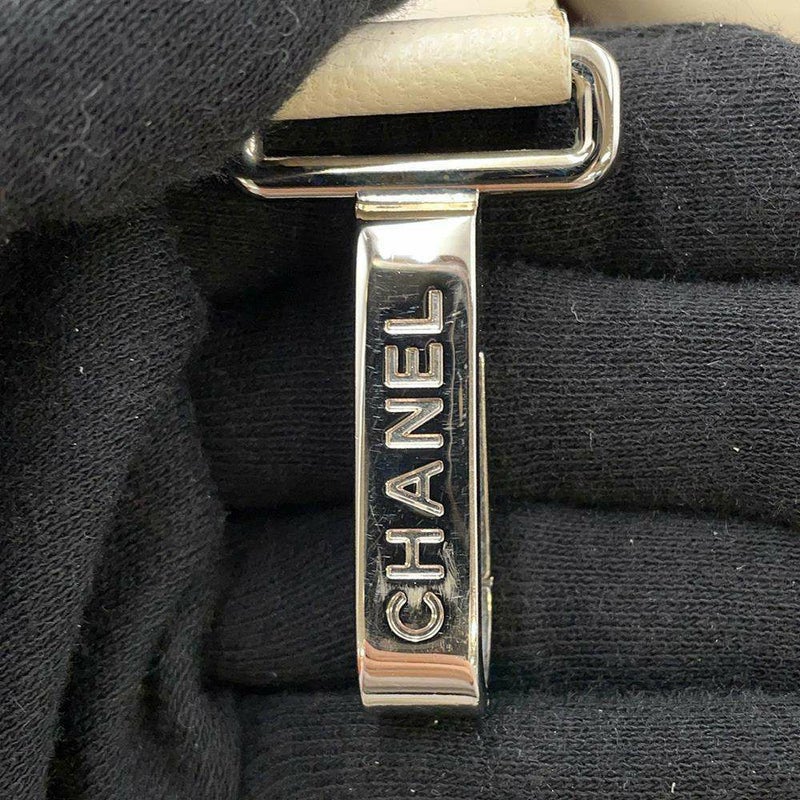 シャネル トートバッグ コココクーン ココマーク スモールトート A47108 CHANEL 白