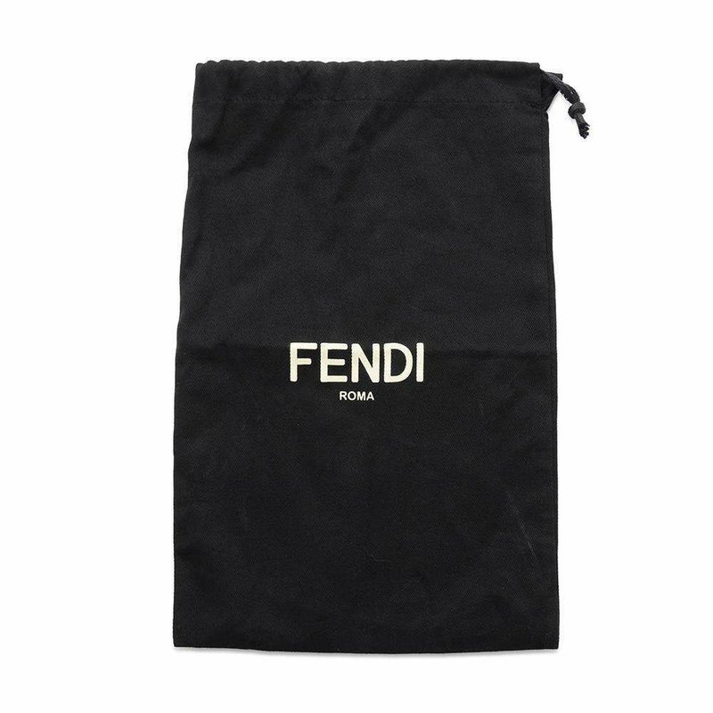 フェンディ ショルダーストラップ ストラップユー FFロゴ キャンバス FENDI 黒