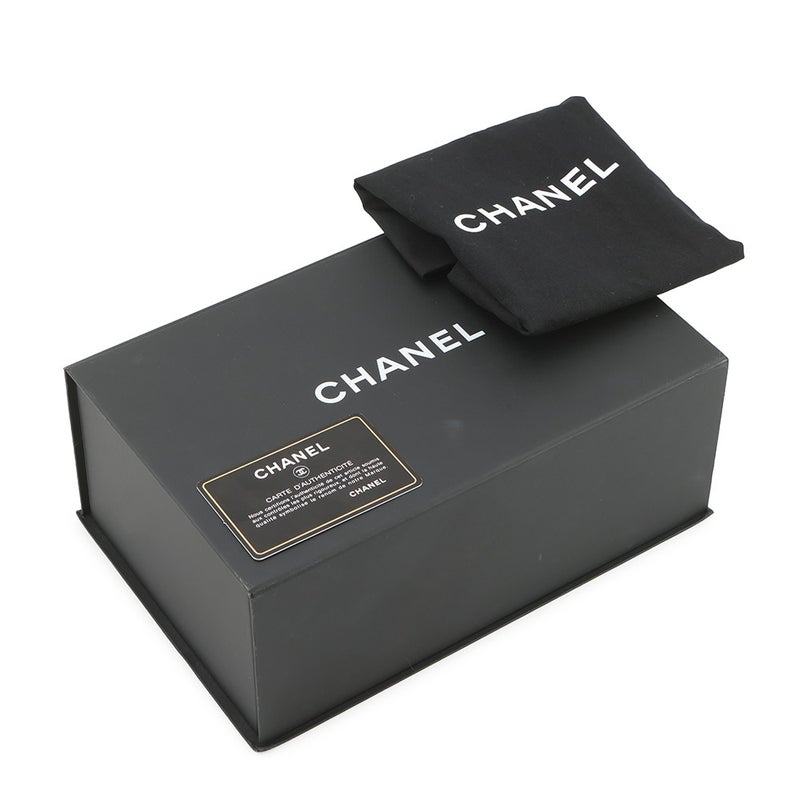 シャネル ショルダーバッグ マトラッセ ミニ ロゴ ボール ラムスキン CHANEL バッグ 黒