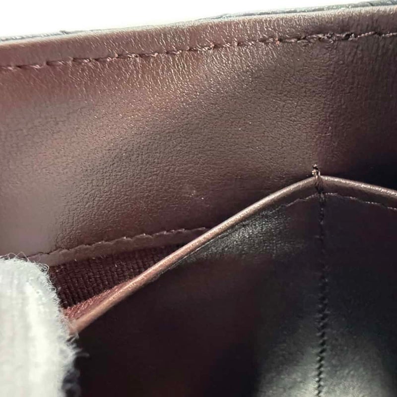 シャネル 三つ折り財布 クラシック スモール フラップ ジップウォレット キャビアスキン AP3177 CHANEL 財布 黒