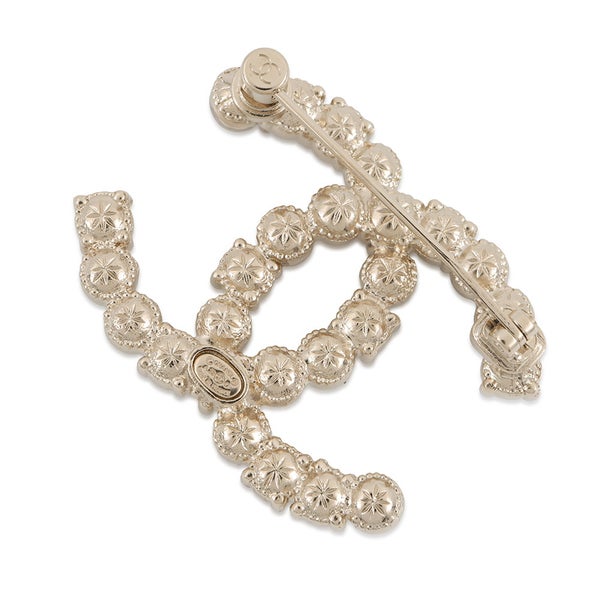 シャネル ブローチ ココマーク フェイクパール ラインストーン A23C ABA144 CHANEL アクセサリー