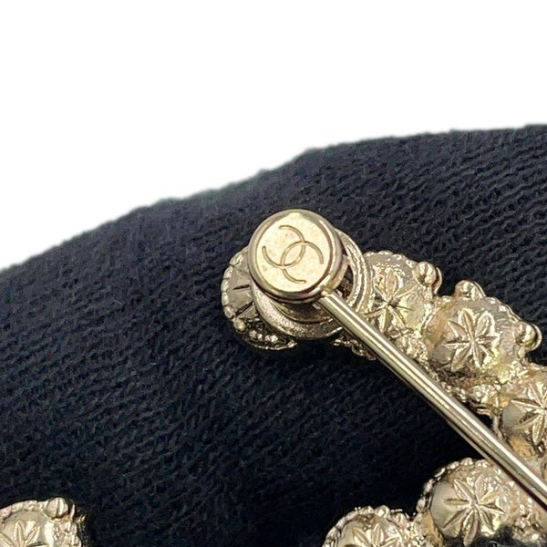 シャネル ブローチ ココマーク フェイクパール ラインストーン A23C ABA144 CHANEL アクセサリー