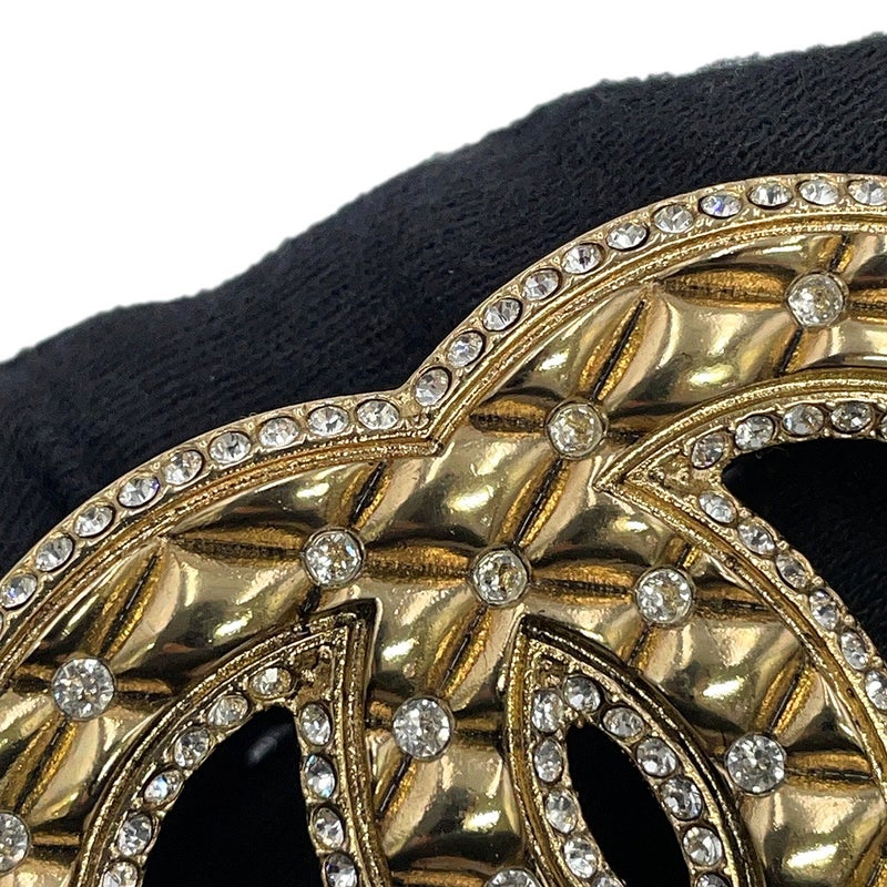 シャネル ブローチ ココマーク メタル ラインストーン A23C CHANEL アクセサリー