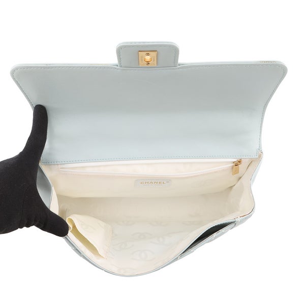 シャネル ハンドバッグ ワイルドステッチ マトラッセ ココマーク ラムスキン CHANEL