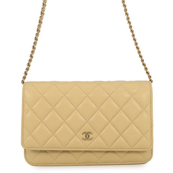 シャネル チェーンウォレット クラシック マトラッセ ココマーク キャビアスキン AP0250 CHANEL 財布