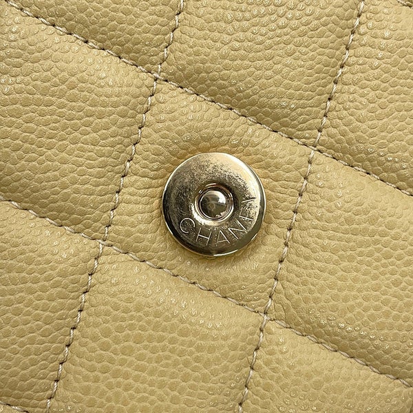 シャネル チェーンウォレット クラシック マトラッセ ココマーク キャビアスキン AP0250 CHANEL 財布