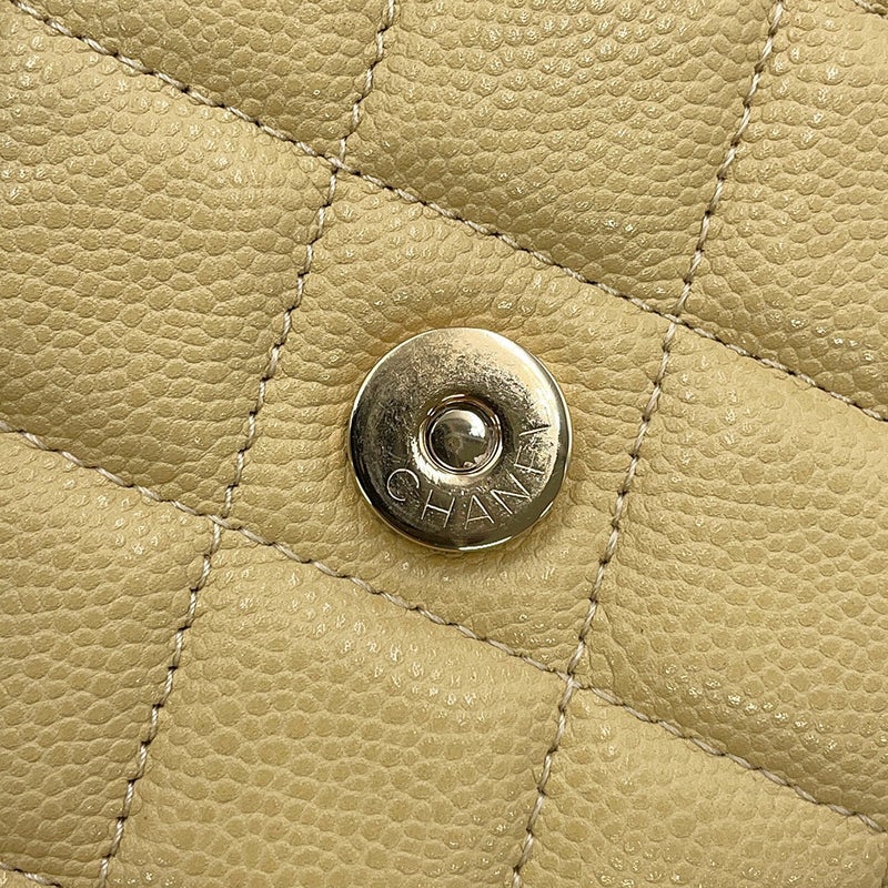 シャネル チェーンウォレット クラシック マトラッセ ココマーク キャビアスキン AP0250 CHANEL 財布