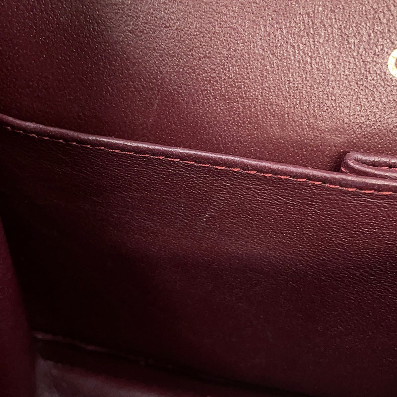 シャネル チェーンショルダーバッグ クラシック マトラッセ23 ココマーク ダブルチェーン A01113 CHANEL 黒