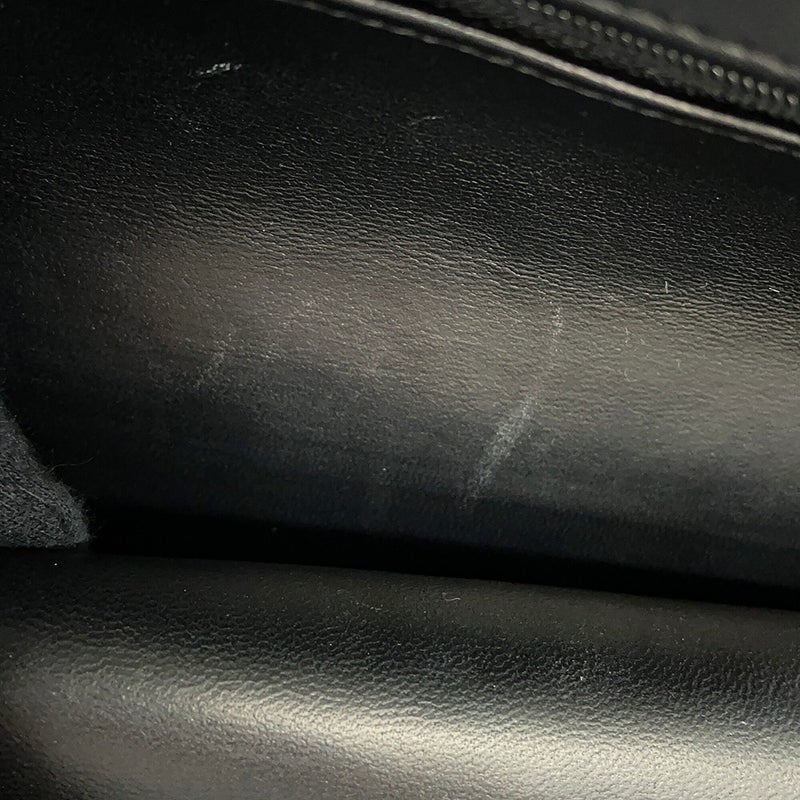 シャネル チェーンショルダーバッグ クラシック マトラッセ23 ココマーク ダブルチェーン A01113 CHANEL 黒