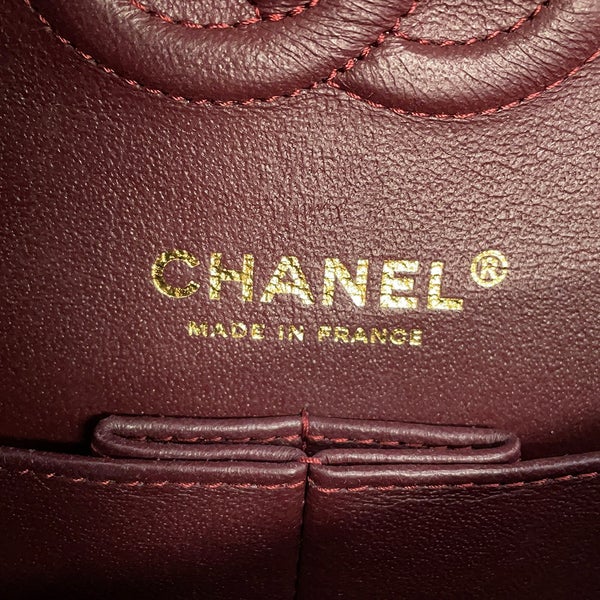 シャネル チェーンショルダーバッグ クラシック マトラッセ23 ココマーク ダブルチェーン A01113 CHANEL 黒