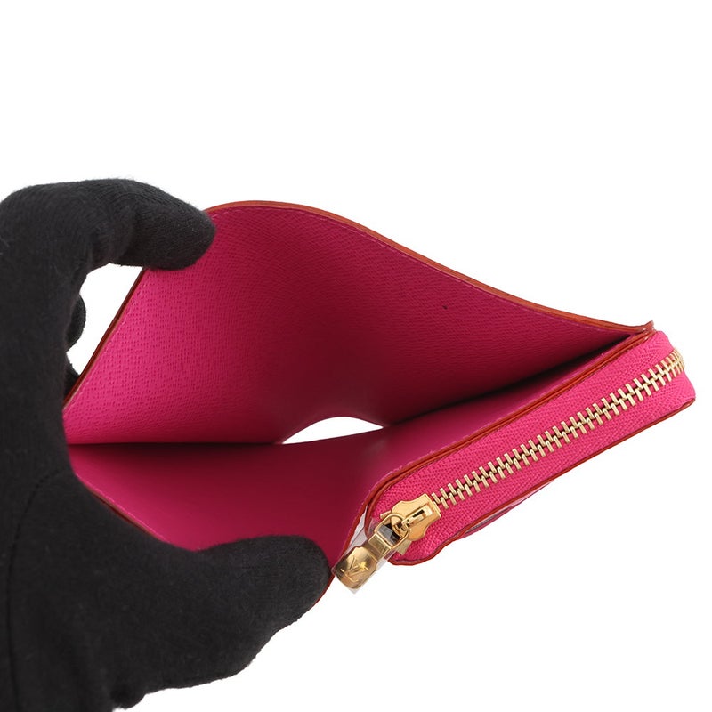 ルイヴィトン 二つ折り財布 モノグラム・マルチカラー LV × TM ポルトフォイユ・ルー M14093 ヴィトン 白 ホワイト 村上隆 コラボ