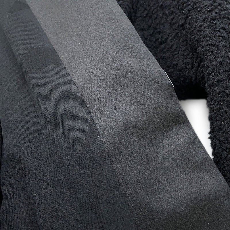 シャネル ジャケット ノーカラー ウール レディースサイズ34 P61936 CHANEL アウター 黒