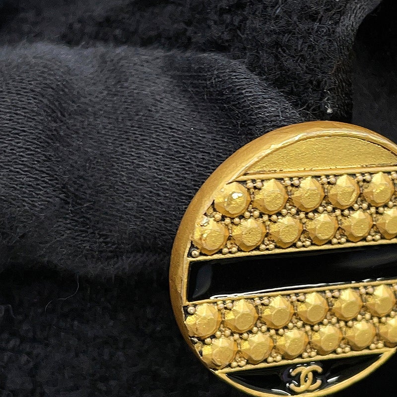 シャネル ジャケット ノーカラー ウール レディースサイズ34 P61936 CHANEL アウター 黒