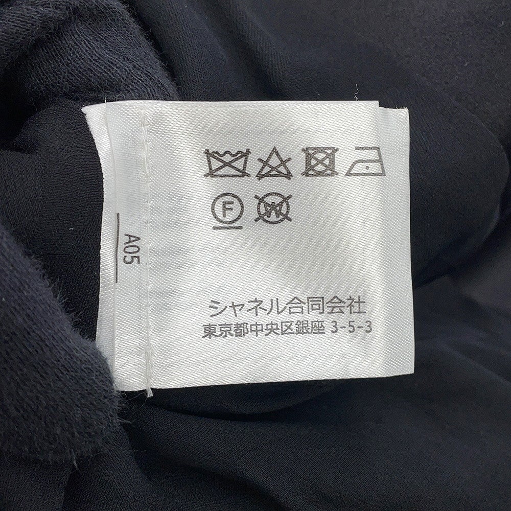シャネル ジャケット ノーカラー ウール レディースサイズ34 P61936