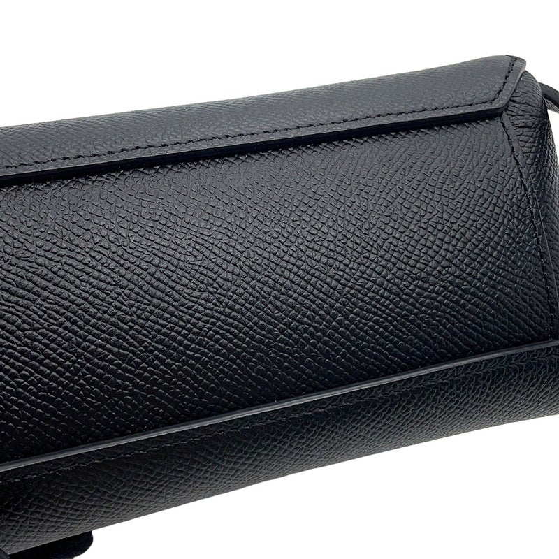 セリーヌ ハンドバッグ ピコ ベルトバッグ レザー 194263 CELINE 2wayショルダーバッグ 黒