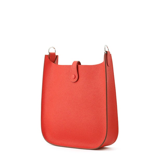 エルメス エブリンTPM セリエ ルージュクー/シルバー金具 エプソン K刻印