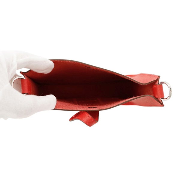 エルメス エブリンTPM セリエ ルージュクー/シルバー金具 エプソン K刻印