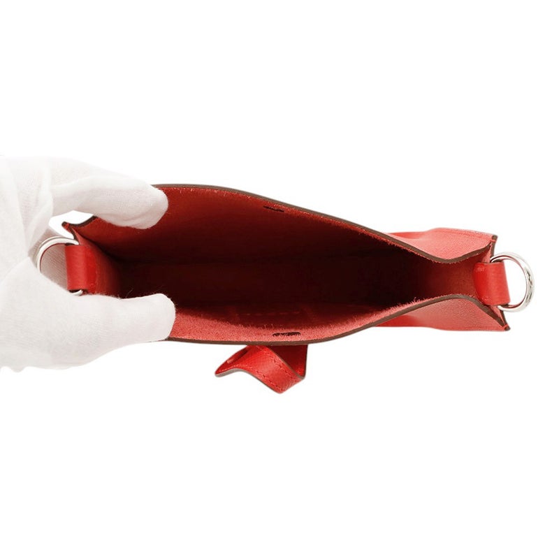 エルメス エブリンTPM セリエ ルージュクー/シルバー金具 エプソン K刻印