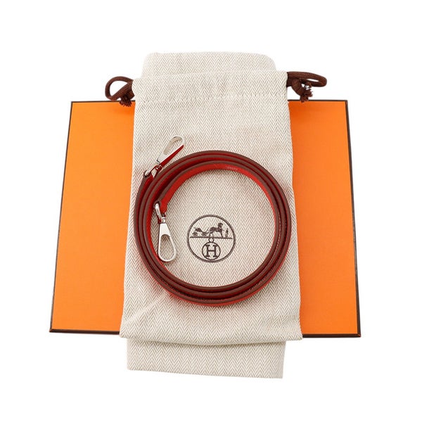 エルメス エブリンTPM セリエ ルージュクー/シルバー金具 エプソン K刻印