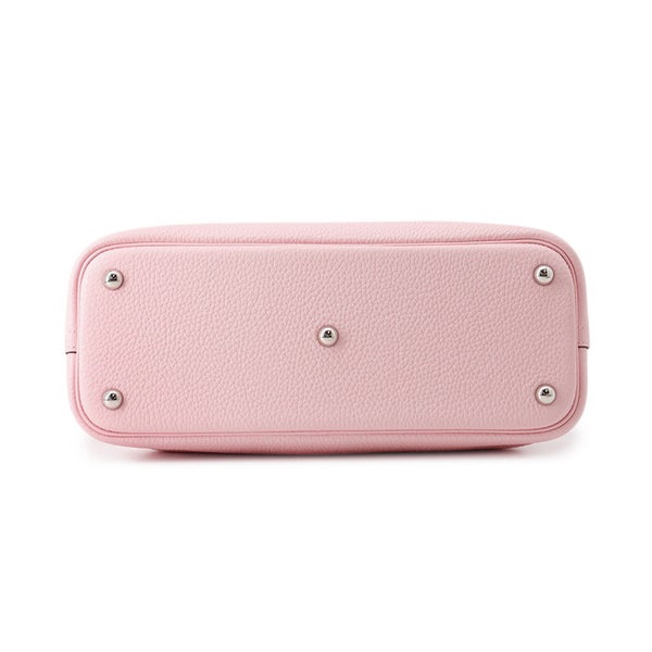 エルメス ハンドバッグ ボリード31 ヴェルソ ローズサクラ/ナタ/シルバー金具 トリヨンクレマンス Z刻印 ２wayショルダー