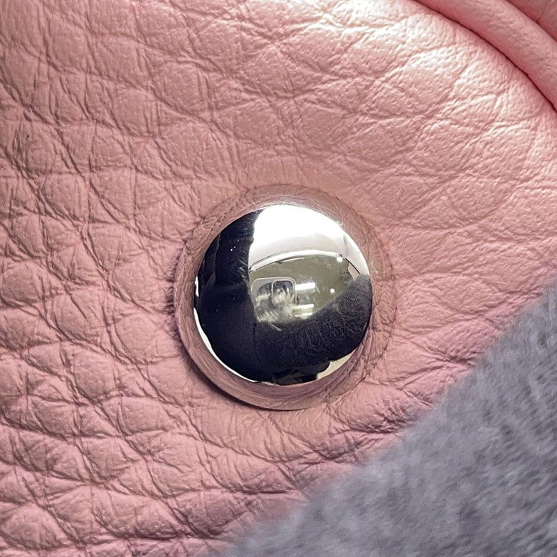 エルメス ハンドバッグ ボリード31 ヴェルソ ローズサクラ/ナタ/シルバー金具 トリヨンクレマンス Z刻印 ２wayショルダー