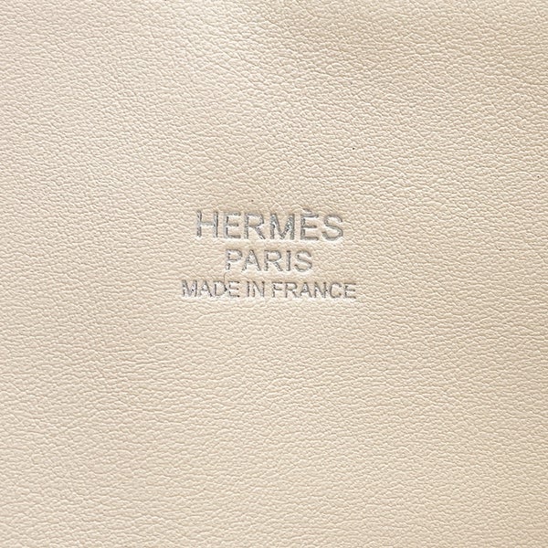 エルメス ハンドバッグ ボリード31 ヴェルソ ローズサクラ/ナタ/シルバー金具 トリヨンクレマンス Z刻印 ２wayショルダー