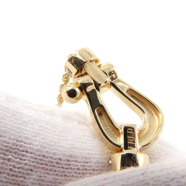 フレッド ネックレス フォース10 ミディアムモデル ダイヤモンド 16P 計約0.13ct K18YGイエローゴールド 7B0236 ペンダント