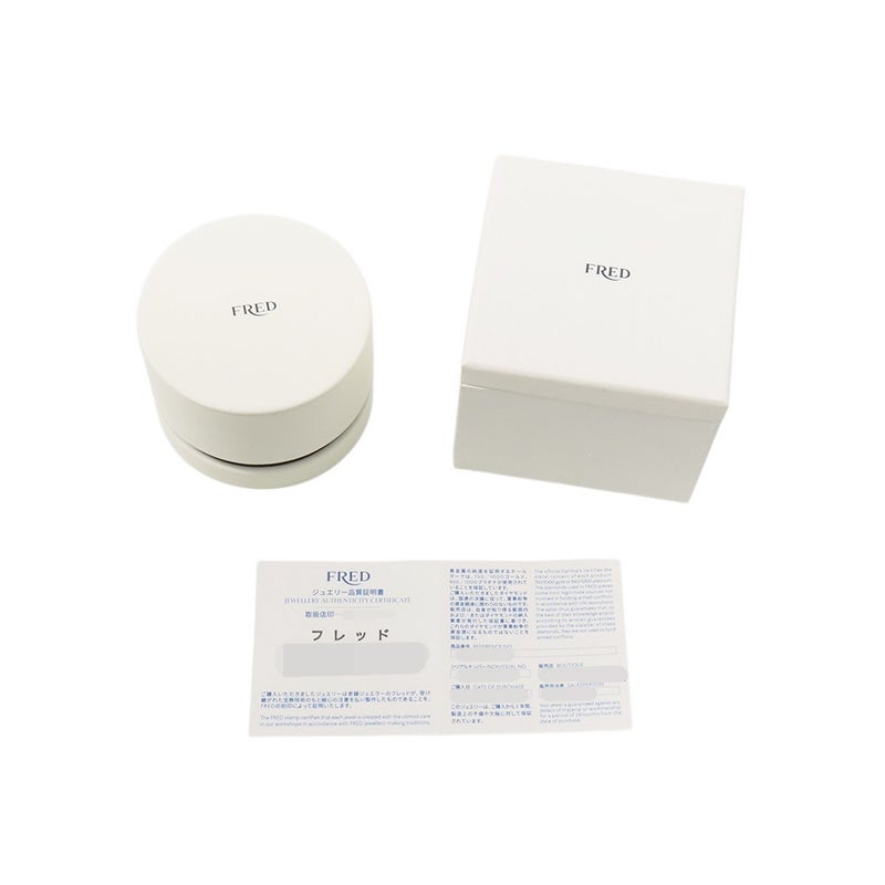 フレッド ネックレス フォース10 ミディアムモデル ダイヤモンド 16P 計約0.13ct K18YGイエローゴールド 7B0236 ペンダント