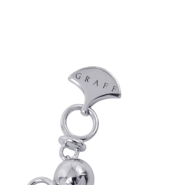 グラフ ネックレス アイコン ペアシェイプ ダイヤモンド ペンダント ダイヤ 中石0.54ct K18WGホワイトゴールド RGP707