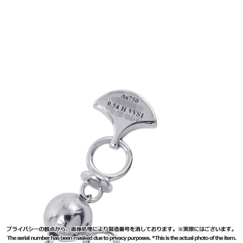 グラフ ネックレス アイコン ペアシェイプ ダイヤモンド ペンダント ダイヤ 中石0.54ct K18WGホワイトゴールド RGP707