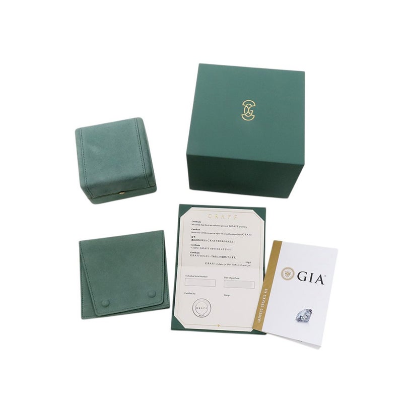 グラフ ネックレス アイコン ペアシェイプ ダイヤモンド ペンダント ダイヤ 中石0.54ct K18WGホワイトゴールド RGP707