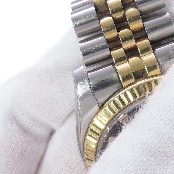 ロレックス デイトジャスト F番 SS/K18YG 116233G ROLEX 腕時計 ブルーグラデーション文字盤 10Pダイヤ