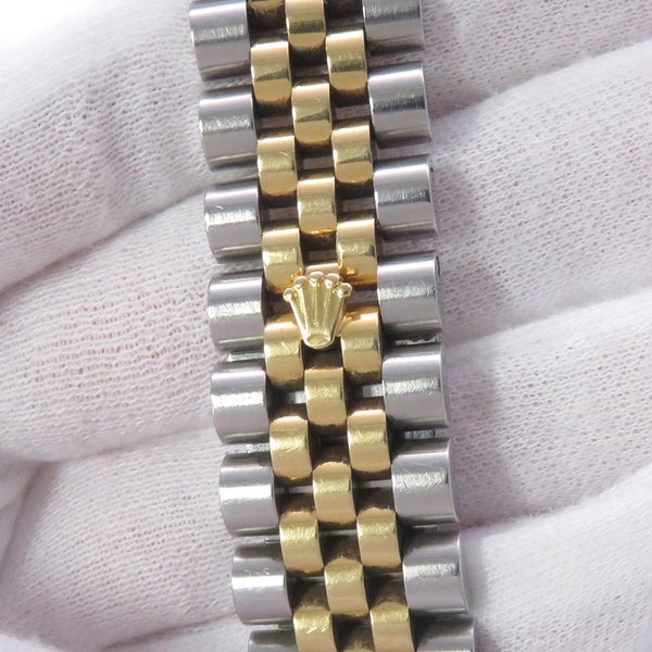 ロレックス デイトジャスト F番 SS/K18YG 116233G ROLEX 腕時計 ブルーグラデーション文字盤 10Pダイヤ