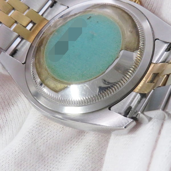 ロレックス デイトジャスト F番 SS/K18YG 116233G ROLEX 腕時計 ブルーグラデーション文字盤 10Pダイヤ