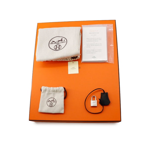 エルメス バーキン30 ブラック/シルバー金具 トゴ C刻印 HERMES Birkin ハンドバッグ 黒