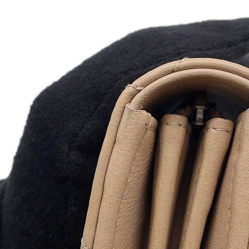 シャネル 長財布 マトラッセ ココマーク クラシック ロング フラップ ウォレットラムスキン A80758