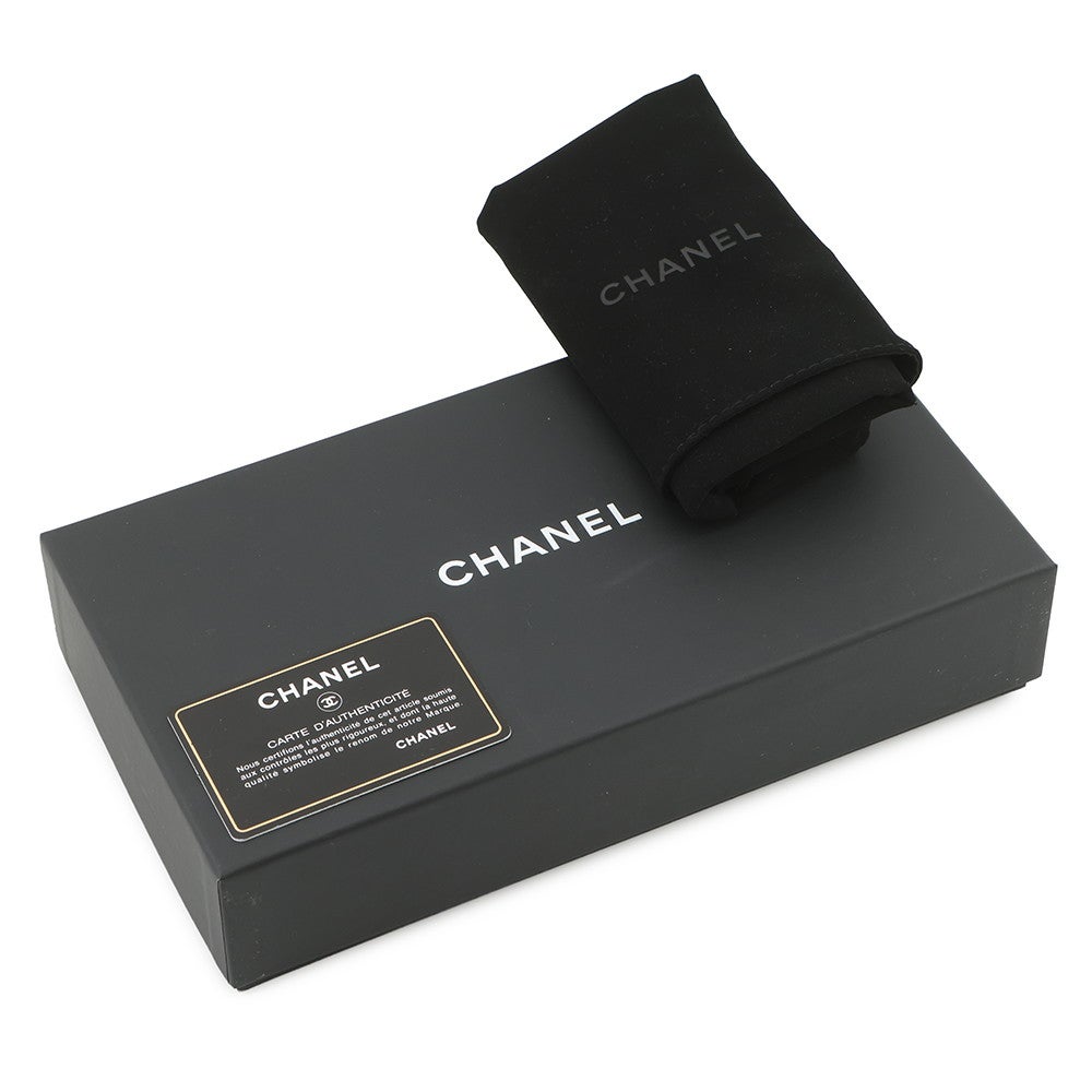 シャネル 長財布 マトラッセ ココマーク クラシック ロング フラップ ウォレットラムスキン A80758 CHANEL - シャネル 長財布 マトラッセ ココマーク クラシック ロング
