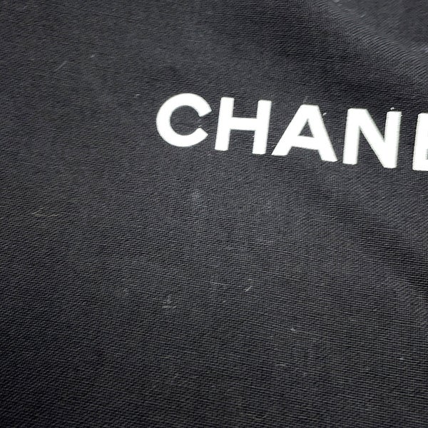 シャネル チェーンショルダーバッグ マトラッセ ココマーク ダブルチェーン ソフトキャビアスキン CHANEL 黒