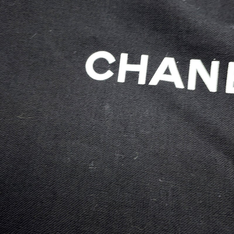 シャネル チェーンショルダーバッグ マトラッセ ココマーク ダブルチェーン ソフトキャビアスキン CHANEL 黒