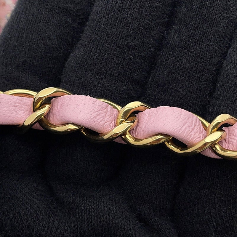 シャネル チェーンショルダーバッグ ココマーク ミニ マトラッセ20 ツイード/スパンコール A69900 CHANEL