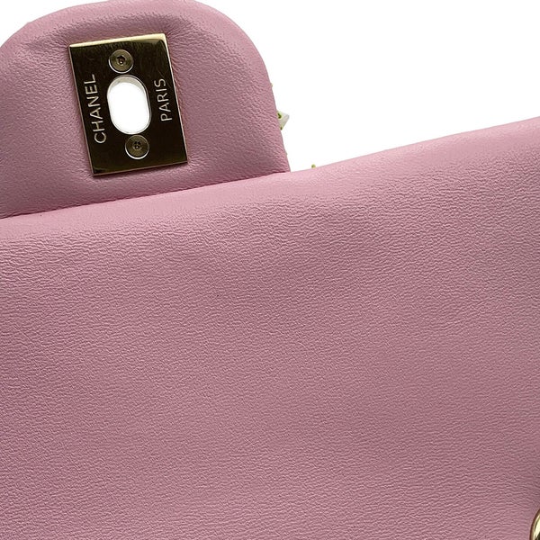 シャネル チェーンショルダーバッグ ココマーク ミニ マトラッセ20 ツイード/スパンコール A69900 CHANEL