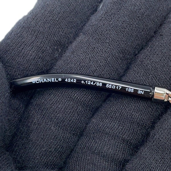 シャネル サングラス チェーン パントシェイプ 55□17 135 A71289 CHANEL アイウェア
