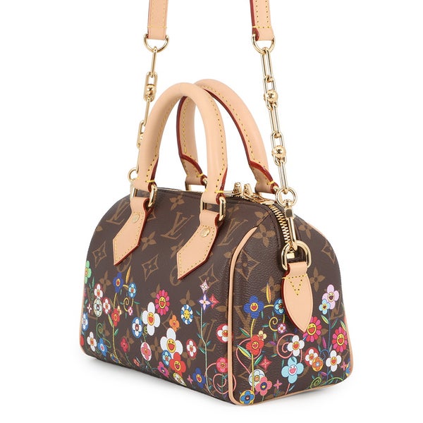 ルイヴィトン ハンドバッグ モノグラム スピーディ・バンドリエール20 LV × TM M14175 村上隆 コラボ