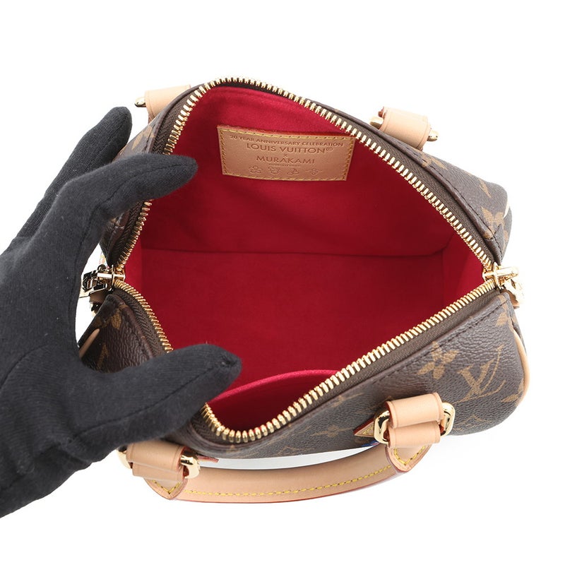 ルイヴィトン ハンドバッグ モノグラム スピーディ・バンドリエール20 LV × TM M14175 村上隆 コラボ
