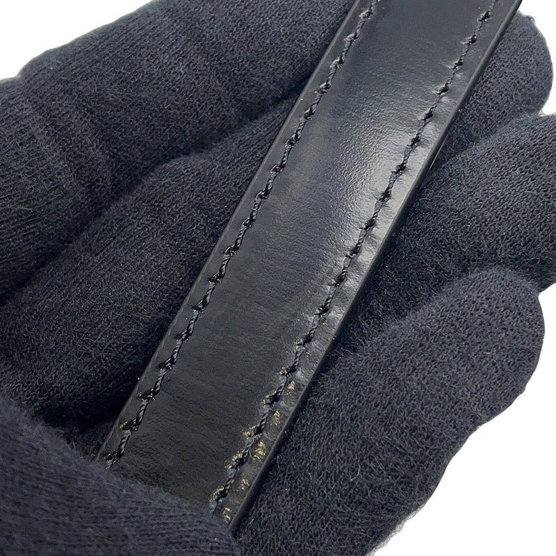 セリーヌ ショルダーバッグ ティーン トリオンフ シャイニーカーフレザー 188423 CELINE 黒