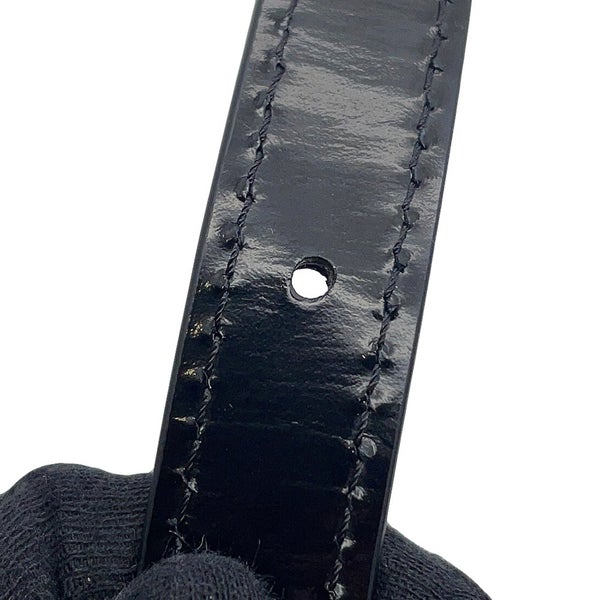 セリーヌ ショルダーバッグ ティーン トリオンフ シャイニーカーフレザー 188423 CELINE 黒